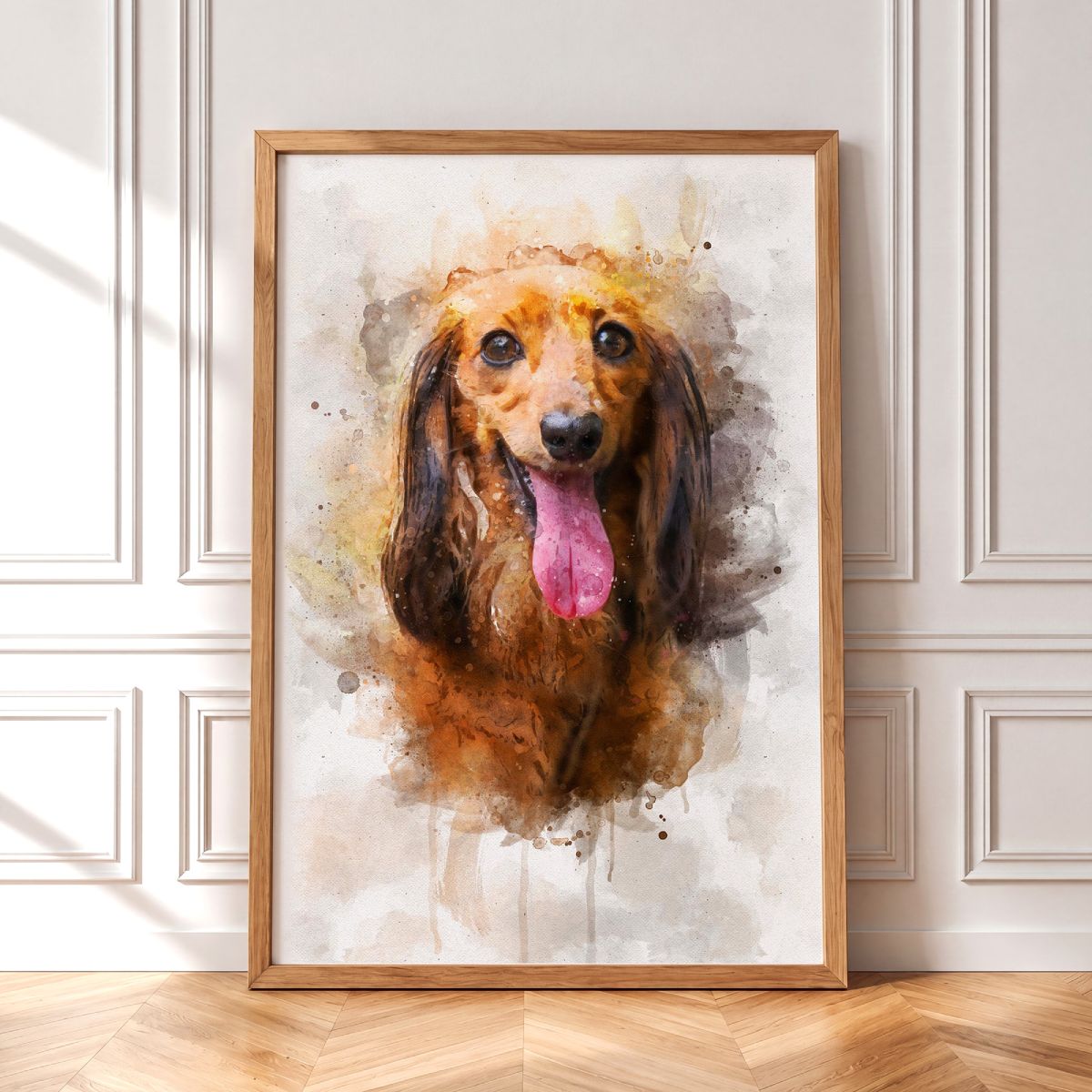 Watercolor Pet Portrait