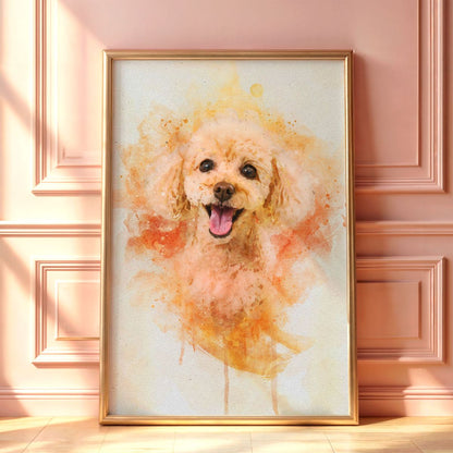 Watercolor Pet Portrait