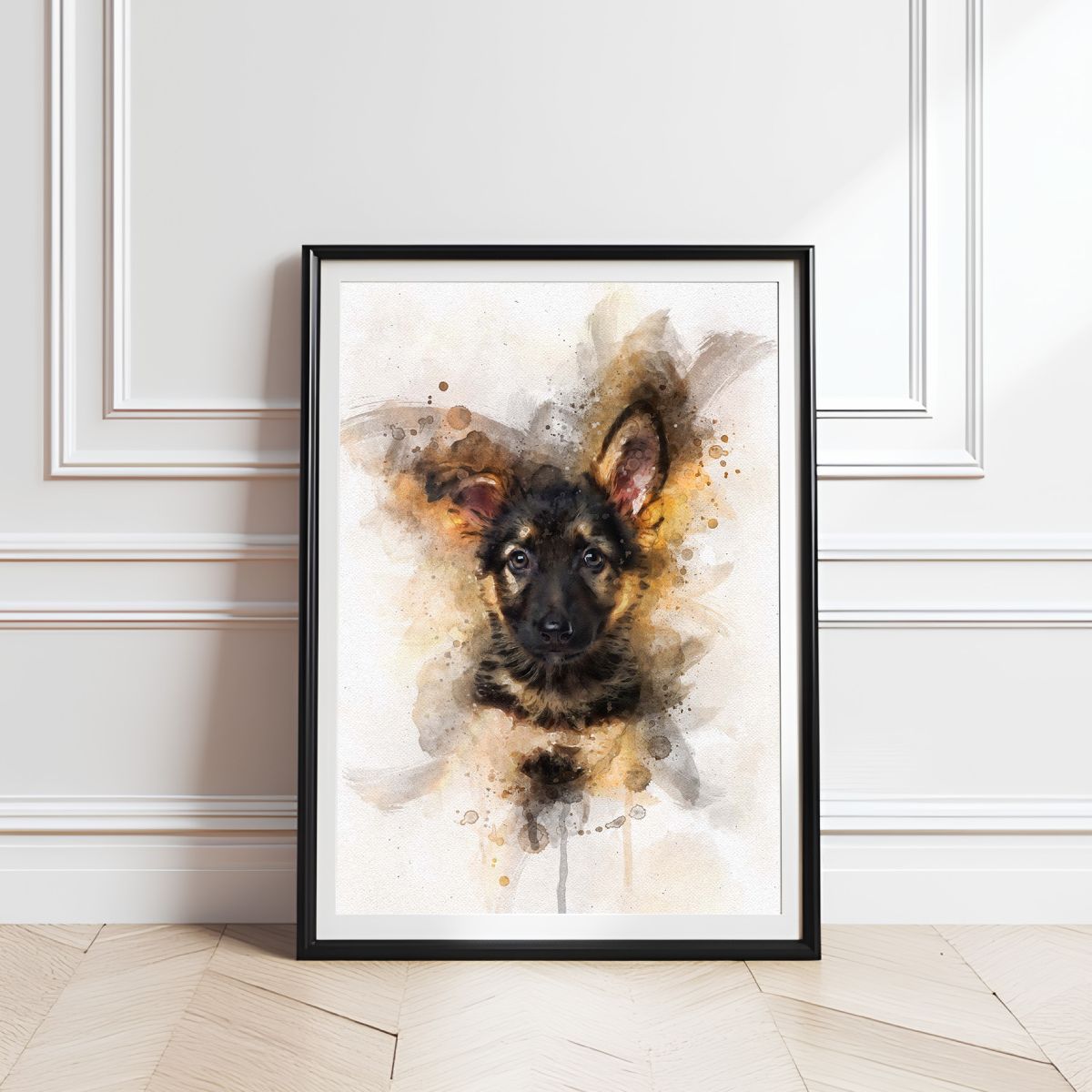 Watercolor Pet Portrait