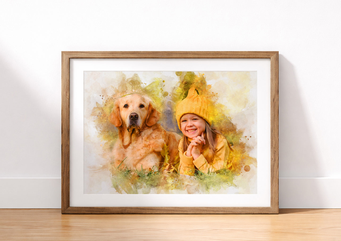 Watercolor Animal Portrait