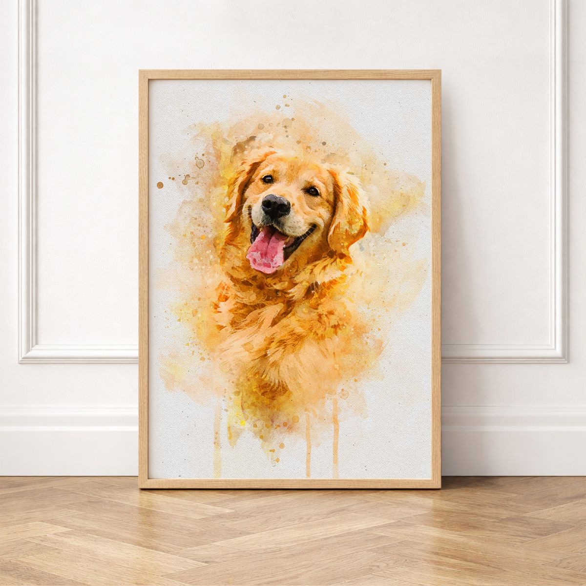 Watercolor Pet Portrait