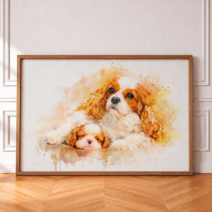 Watercolor Pet Portrait