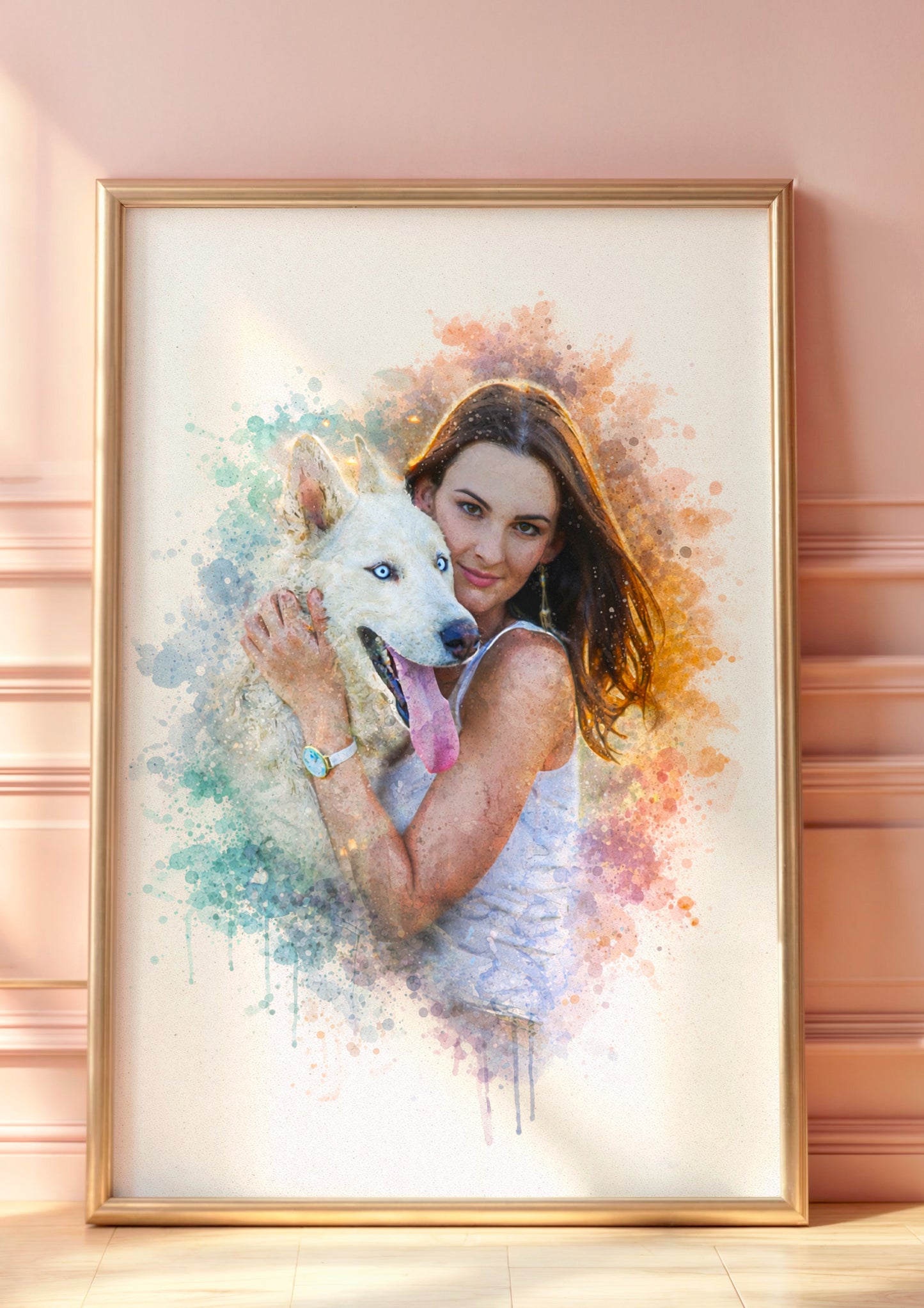Watercolor Animal Portrait