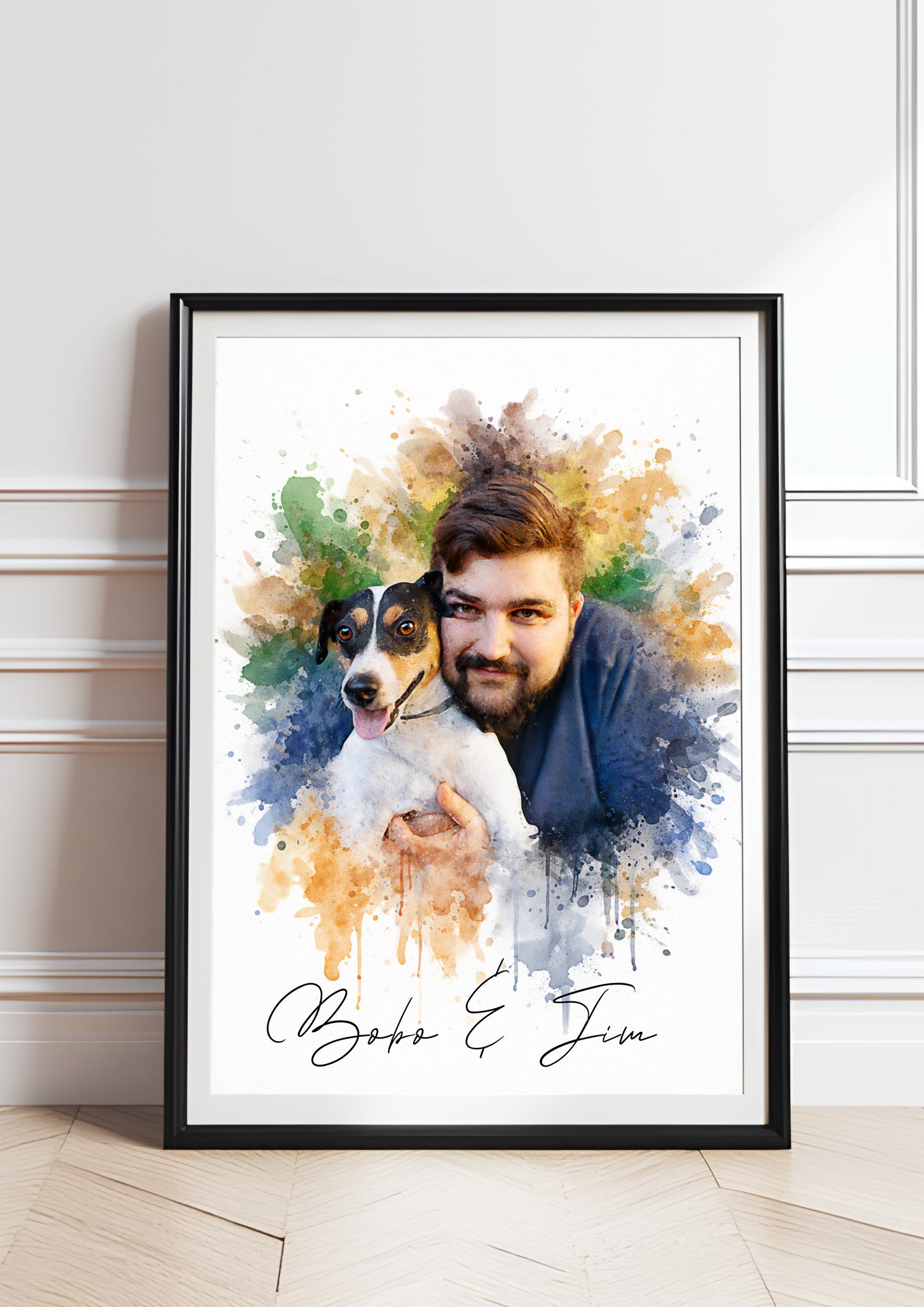 Watercolor Animal Portrait