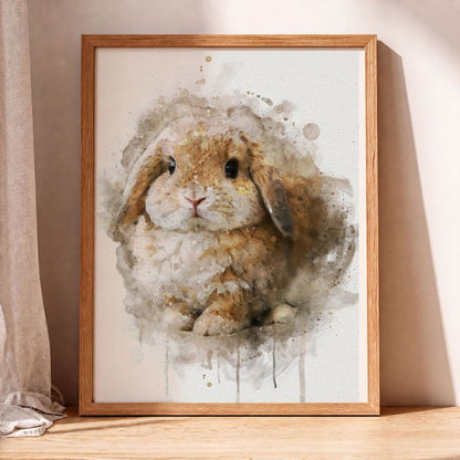 Watercolor Pet Portrait